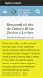 Mobile Screenshot of comune.sanzenoneallambro.mi.it